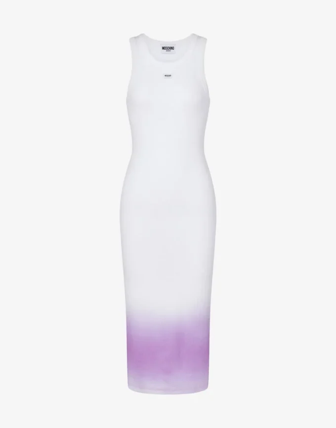 Robe en coton stretch
