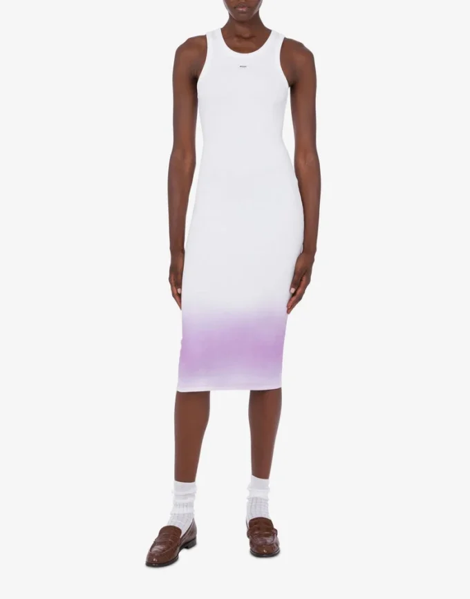 Robe en coton stretch