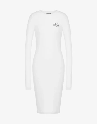 Robe en coton stretch Logo Laurel Crown