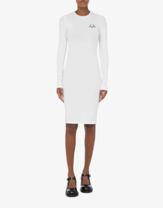 Robe en coton stretch Logo Laurel Crown