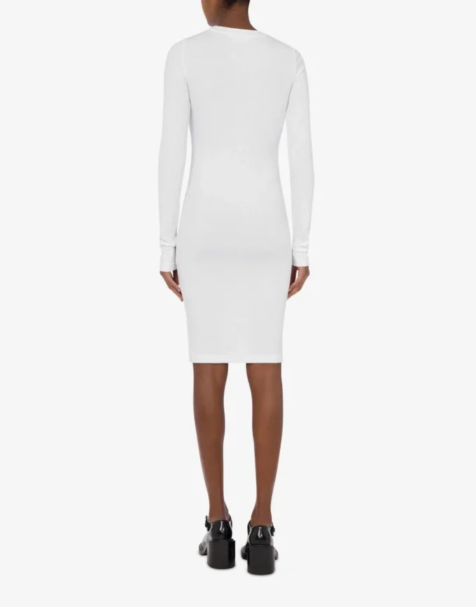 Robe en coton stretch Logo Laurel Crown
