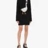 Robe en coton tricoté Goose