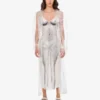 Robe en crêpe imprimé