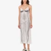 Robe en crêpe imprimé