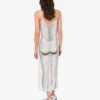 Robe en crêpe imprimé