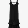 Robe en crêpe stretch
