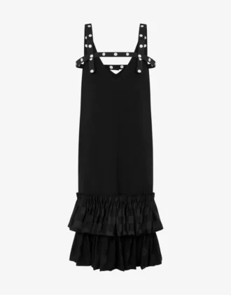 Robe en crêpe stretch