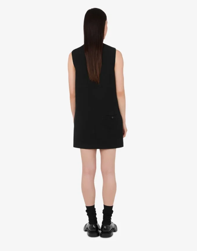 Robe en flanelle de laine