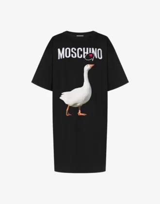 Robe en jersey de coton biologique Goose