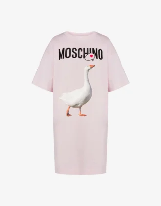 Robe en jersey de coton biologique Goose