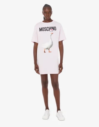 Robe en jersey de coton biologique Goose