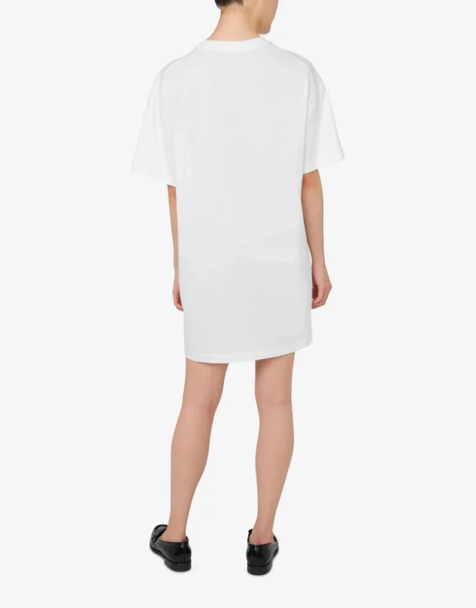 Robe en jersey de coton imprimé