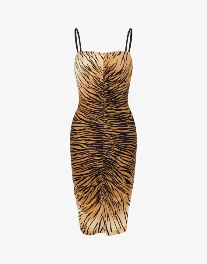 Robe en jersey imprimé