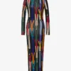Robe en jersey imprimé