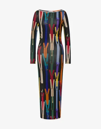 Robe en jersey imprimé