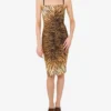 Robe en jersey imprimé