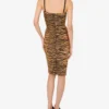 Robe en jersey imprimé