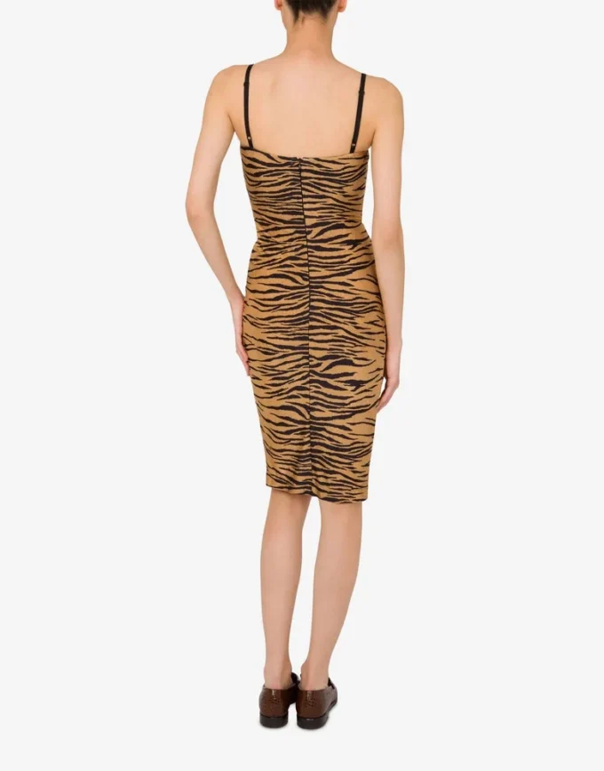 Robe en jersey imprimé