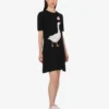 Robe en maille de coton Goose