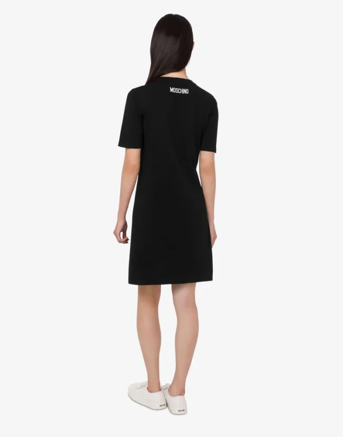 Robe en maille de coton Goose
