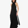 Robe en popeline de coton brodée