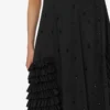 Robe en popeline de coton brodée