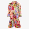 Robe en popeline de coton imprimée