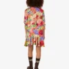 Robe en popeline de coton imprimée
