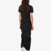 Robe en popeline de coton stretch