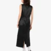 Robe en satin de soie imprimé Robe en satin de soie imprimé