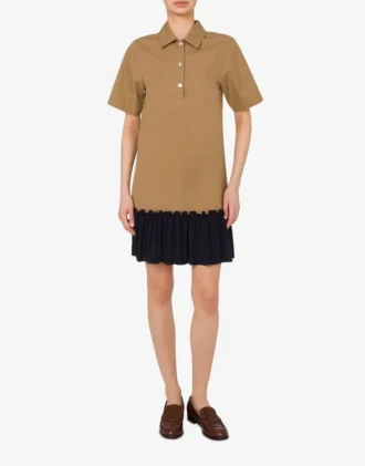 Robe en sergé de coton