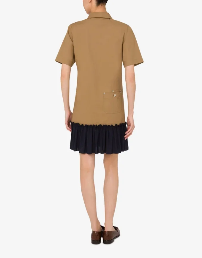 Robe en sergé de coton