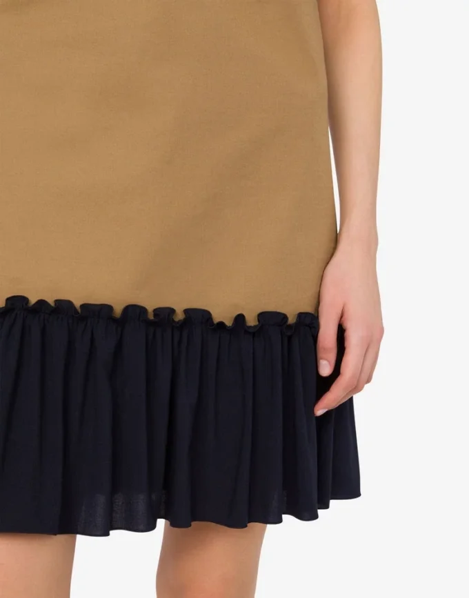 Robe en sergé de coton