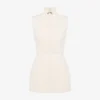 Robe en toile de coton brut