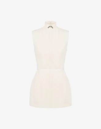Robe en toile de coton brut