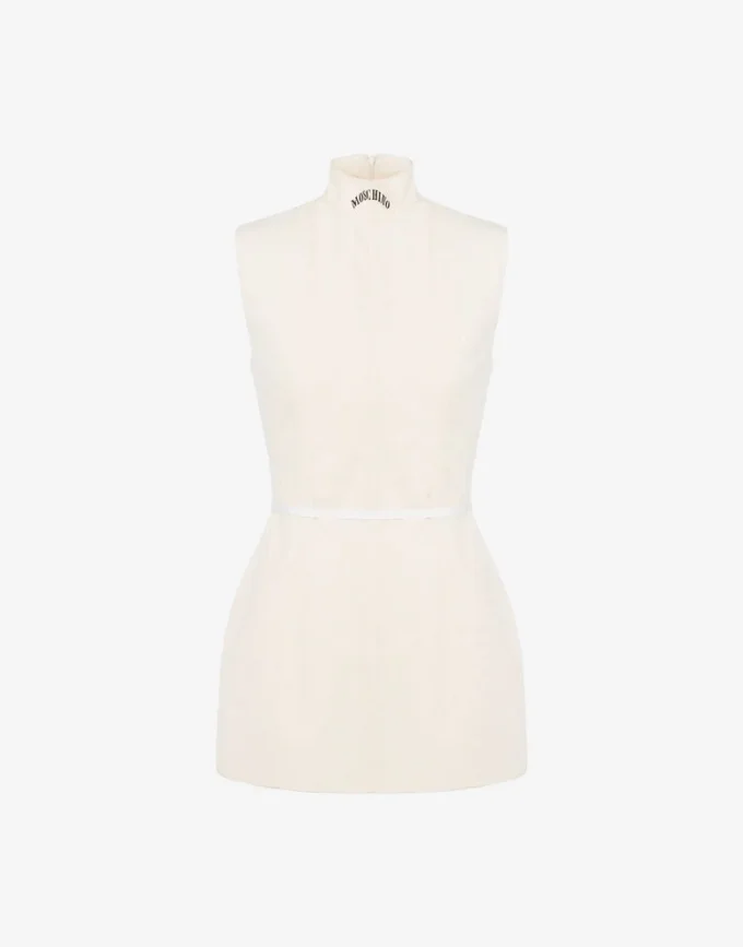 Robe en toile de coton brut