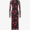 Robe en tulle imprimé Robe en tulle imprimé