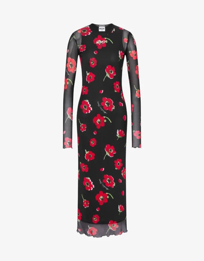 Robe en tulle imprimé Robe en tulle imprimé