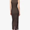 Robe en tulle imprimé