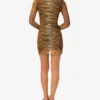 Robe en tulle imprimé