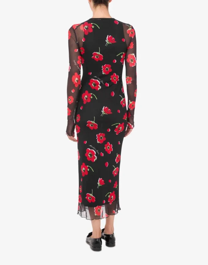 Robe en tulle imprimé Robe en tulle imprimé