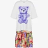 Robe oversize en coton Moschino Teddy Bear Robe oversize en coton Moschino Teddy Bear