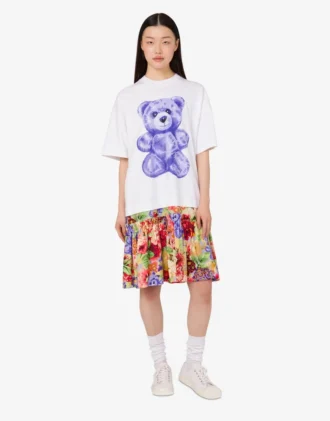 Robe oversize en coton Moschino Teddy Bear