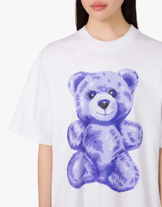 Robe oversize en coton Moschino Teddy Bear Robe oversize en coton Moschino Teddy Bear
