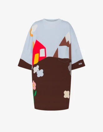 Robe oversize en coton épais Archive