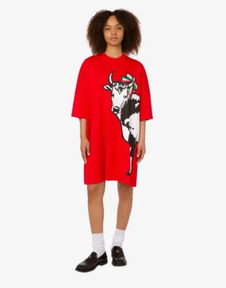 Robe oversize en coton épais Archive