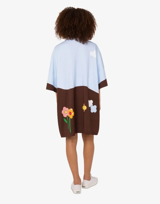 Robe oversize en coton épais Archive Robe oversize en coton épais Archive