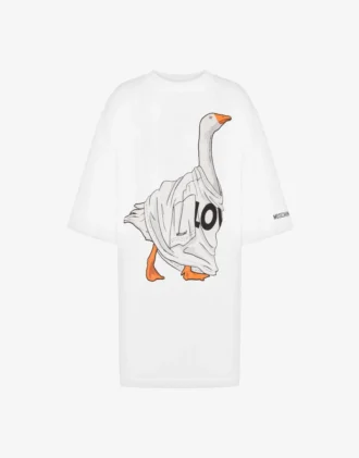 Robe oversize en coton épais Goose