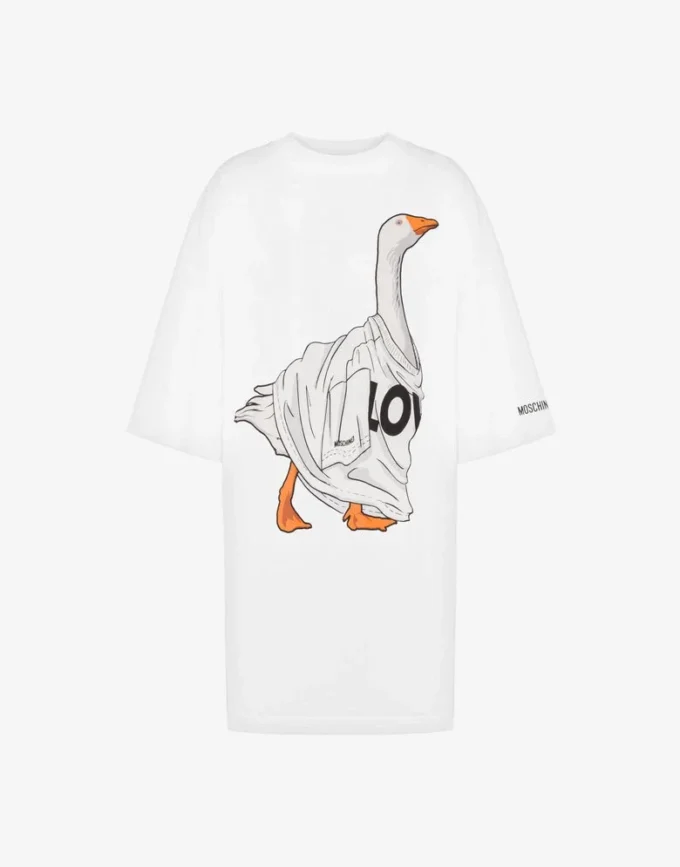 Robe oversize en coton épais Goose Robe oversize en coton épais Goose