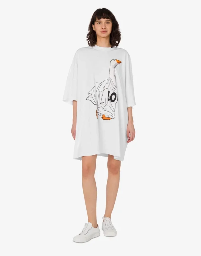 Robe oversize en coton épais Goose Robe oversize en coton épais Goose